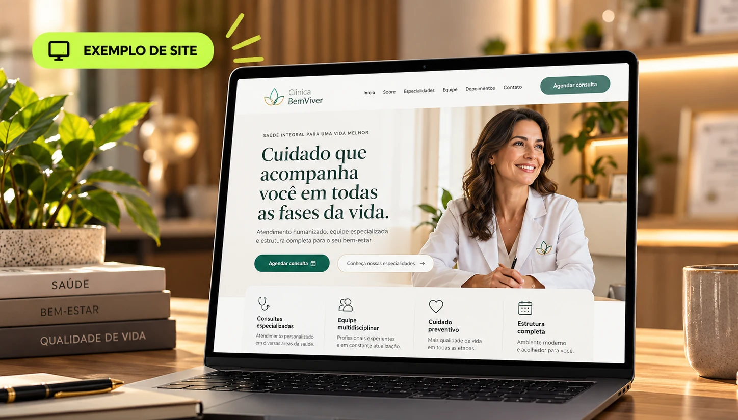 Projeto demonstrativo de Criação de sites