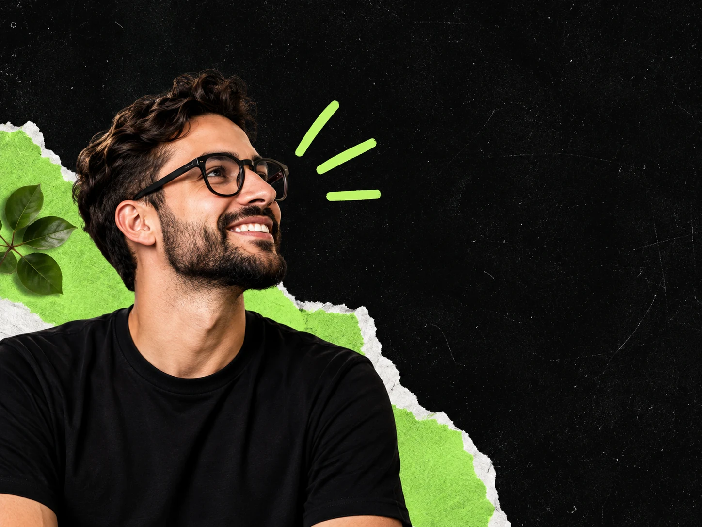 Profissional sorrindo em composição visual da Mainardes